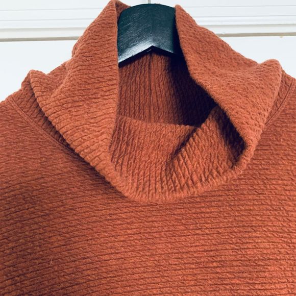 Lululemon Peaceful Moments Mock Turtleneck Pullover Sweater - Copper | Size L/XL - Picture 7 of 12